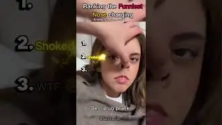 Ranking the Funniest nose charging prank #shorts #viral