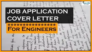Job Application for Civil Engineer Post || Cover Letter for Engineers || LearnVid Dr. Dipti