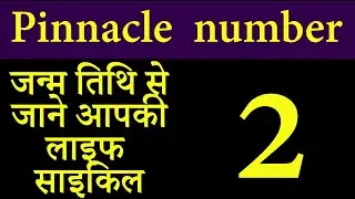 Pinnacle number 2 | numerology | hindi | Numerology meaning of the Pinnacle cycles