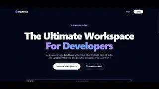DevNexus: The Ultimate Developer Productivity Ecosystem (MERN Stack Portfolio)