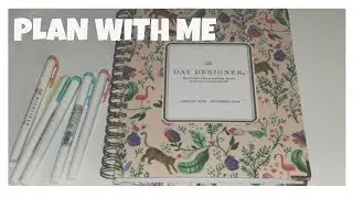 College Plan with Me feat.  Day Designer Planner
