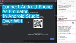 How to Connect Android Device to Android Studio Over WiFi (Wireless Debugging)