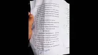 M.Sc. Maths sem 2 Metric space SDSU 2023