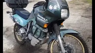 Хонда Трансальп 400 (Honda Transalp 400) мотоцикл турэндуро Рассматриваем его поближе