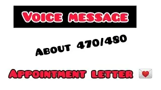 spd -470/480 voice message sun lein 👍#pc#police#pakarmy#appointment letter#kpo#cpo#viral#foryou#fam.