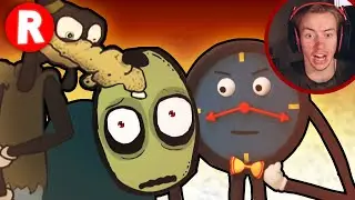 THE RED WATER POURS OUT... (REACTION) 3 SPOOPY VIDEOS!