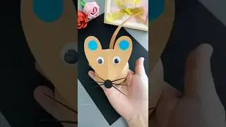 ये कागत से क्या बना दिया #craftwala #craft #mouse #paper #trending #shortsfeed #shorts
