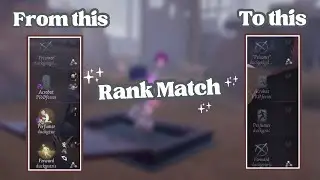 This Is Why You Should Never Surrender In Rank!! | Rank Match Gameplay | #identityv