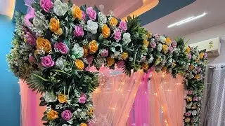First night room decoration #gj27zamzam #wedding #bridalentry #tranding #decoration #weddingceremony