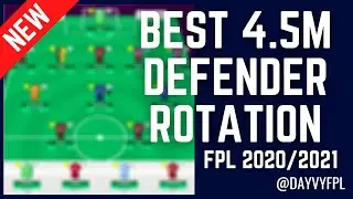 BEST CHEAP DEFENDER ROTATION?! FPL 2020/2021 (FANTASY PREMIER LEAGUE)!