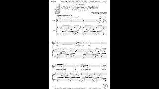 Clipper Ships and Captains (SSA Choir) - by B. Wayne Bisbee