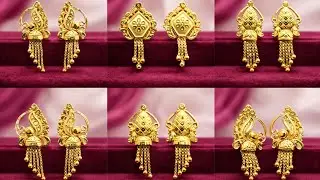 Latest Gold J-Tappa Earrings Designs | 700mg से 1g तक के हल्के झुमके ✨