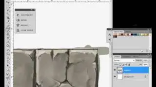 Painting stone texture
