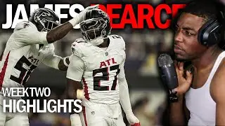 James Pearce Jr Every Snap vs Vikings | Week 2 NFL 2025
