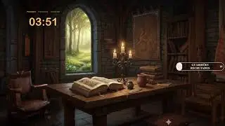 🔴Ao Vivo | LIVE Study With Me 📜 | Foco nos Estudos! | Medieval Vibes | M&uacute;sica Ambiente