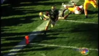 Greatest Plays of the Weis Era - #2 - Zbikowski USC Punt Return