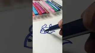 draw fish 🐠 easily ||#drawing#art #fish #trending