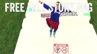 East Lothian Foxlake Outdoor Festival Preview Day - 26 April 17 - Free Fall Stunt Bag
