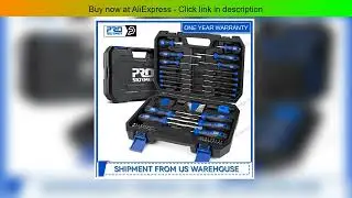 Magnetic Screwdriver 79 Piece Multifunction Slotted Phillips Screwdriver Kit with Allen Wrench for
