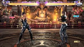TEKKEN 8 Gameplay (Elimination Battle) - Zafina vs Asuka - [Girls in Black] - (9/11)
