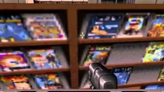 Let's Play Duke Nuke'em 3D Episode #02 - Panic in the comic shop
