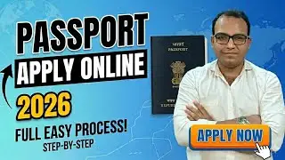 PASSPORT Apply Online | How To Apply Passport Online | TanveerMH04