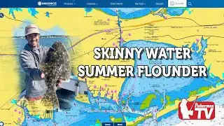 Skinny Water Fluke fishing