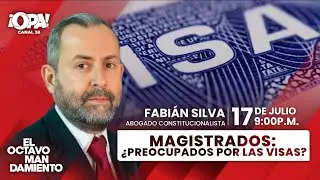 🛑 EP.COMPLETO 17/07 - Magistrados: ¿Preocupados por las visas? Fabián Silva, Abogado.