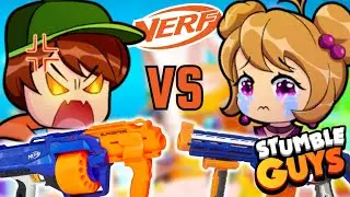 STUMBLE GUYS NERF BATTLE!