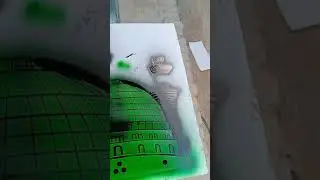 Colour Etching Glass | Makka Madina Etching | Brother Glass
