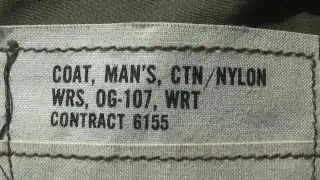 Vintage M-1951 Field Jacket - Late Production Model (Last Pattern)