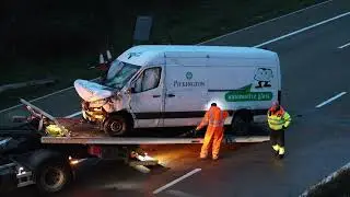 M20 Horror Crash near Sandway in Kent