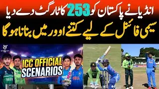 Scenarios For Pakistan U19 To Beat India and Qualify for U19 World Cup Semi Finals