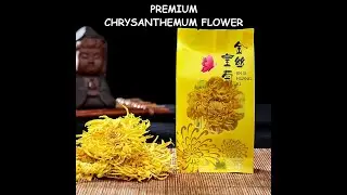 LUCKYMALL GOLDEN CHRYSANTHEMUM FLOWER TEA TEH BUNGA KEMBANG DRIED KRISAN EMAS HERBAL JUMBO SACHET