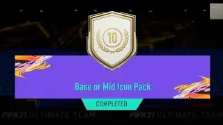 Opening my ICON SWAPS BASE OR MID ICON PACK!!!