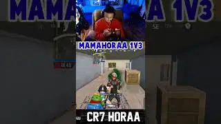 CR7 HORAA MAMA 1V3 CLUTCH 😱🔥🤯 #cr7horaa #mamahoraa #1v3 #clutch #montage #horaa #shorts #kanda
