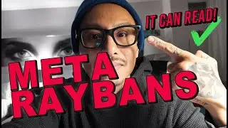 Meta Ray Bans AI - It can READ!