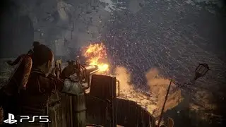 A PLAGUE TALE REQUIEM PS5 | Amicia use Fire Gun to Escape Rats