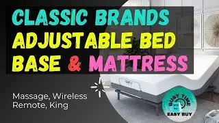 Best Classic Brands Comfort Adjustable Bed Base and Mattress with Massage Reviews 2021