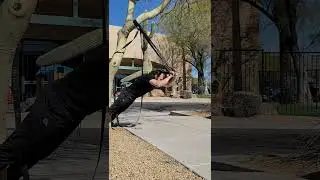 Gymnastics Rings Triceps Extension Progression Single Point Attachment