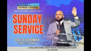 08 September 2024 - Special Sunday Service with Pastor Andy Chijena