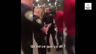 Deux policiers pi&egrave;ges par un agent du FBI au USA en pleine crise George Floyd