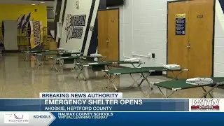 Emergency shelter in Ahoskie opens amid power outages