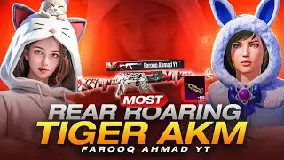 Most Rear Roaring Tiger AKM Maxing out | 🔥 PUBG MOBILE 🔥