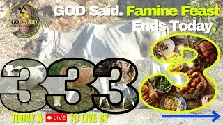 GOD SAID. YOUR FAMINE FEAST ENDS TODAY #propheticteaching #propheticword #nextmove #newseason