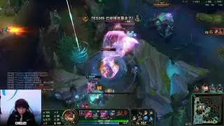 [Chelizi ChoGath POV vs 369 Renekton] LPL Spring 2021 - TT Gaming vs TOP Esports - Game 1