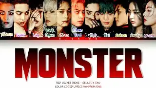 RED VELVET - IRENE & SEULGI X EXO - MONSTER (Color Coded Lyrics HAN/ROM/ENG)