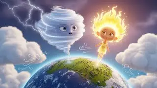 The Wind and the Sun | Aesop's Fable | Moral Stories for Kids
