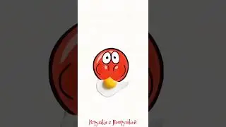 Красный Шарик в деле 👍🏻 #shorts #redball4 #красныйшар #игры #еда