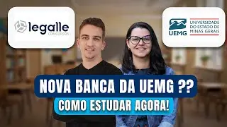 UEMG 2025: Como estudar para a nova BANCA LEGALE (Mesmo sem provas antigas!)